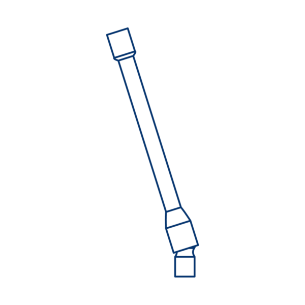 Embout à douille pour perceuse (Drill socket driver), pièce de rechange de la sortie ScafJack SM-3